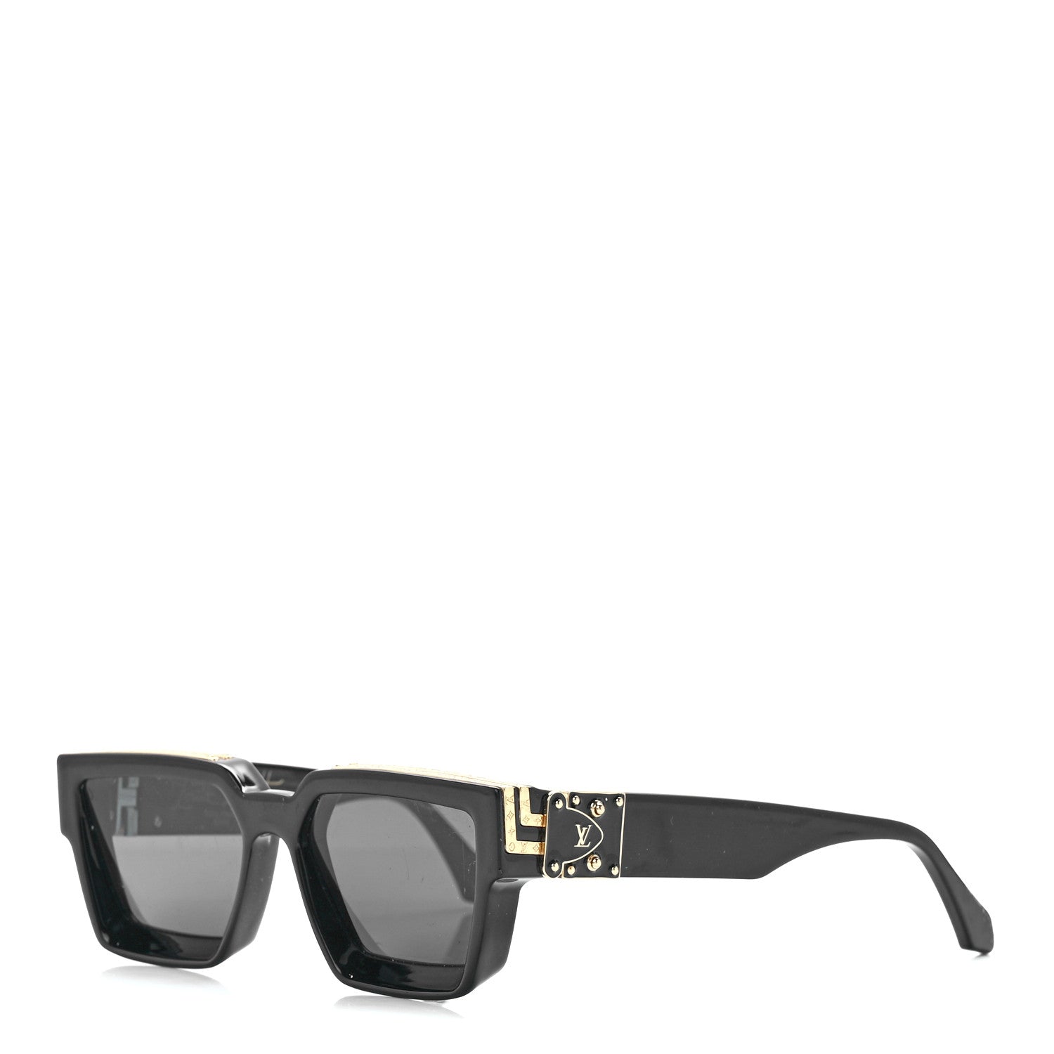 Louis Vuitton Acetate 1.1 Millionaires Sunglasses Z1165W Black 1 of 8