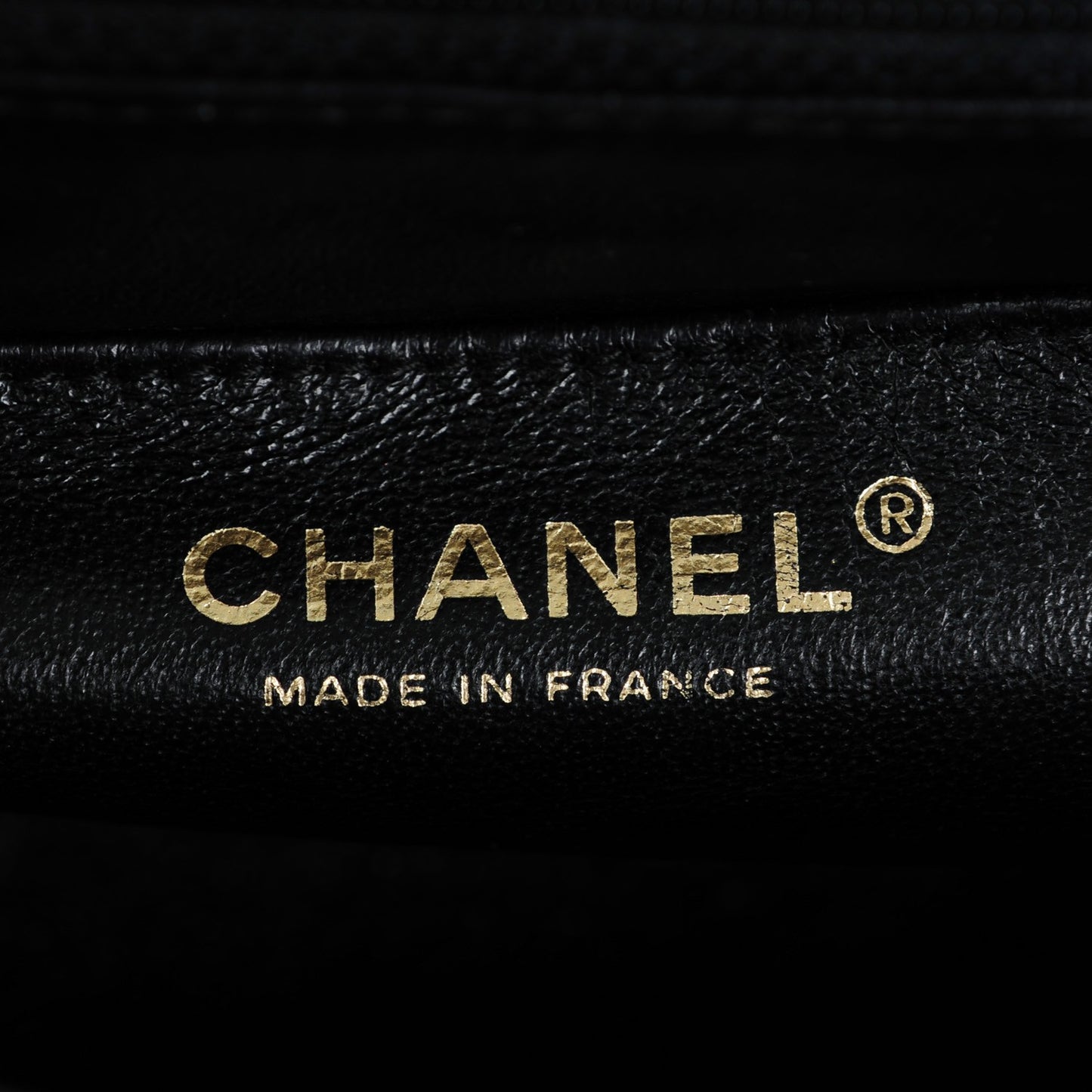 Caviar Quilted Mini Square Flap Black