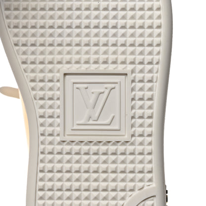 Louis Vuitton Metallic Calfskin Frontrow Sneakers 38 Gold 8 of 10
