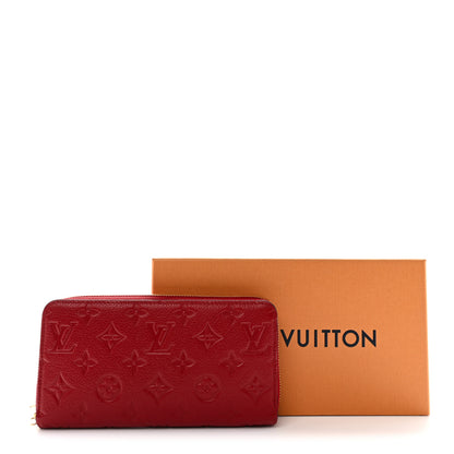 Louis Vuitton Empreinte Zippy Wallet Cherry 9 of 9