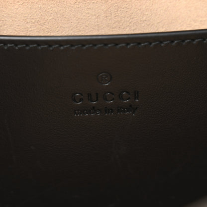 Gucci Calfskin Matelasse Small GG Marmont Chain Shoulder Bag Black 6 of 13