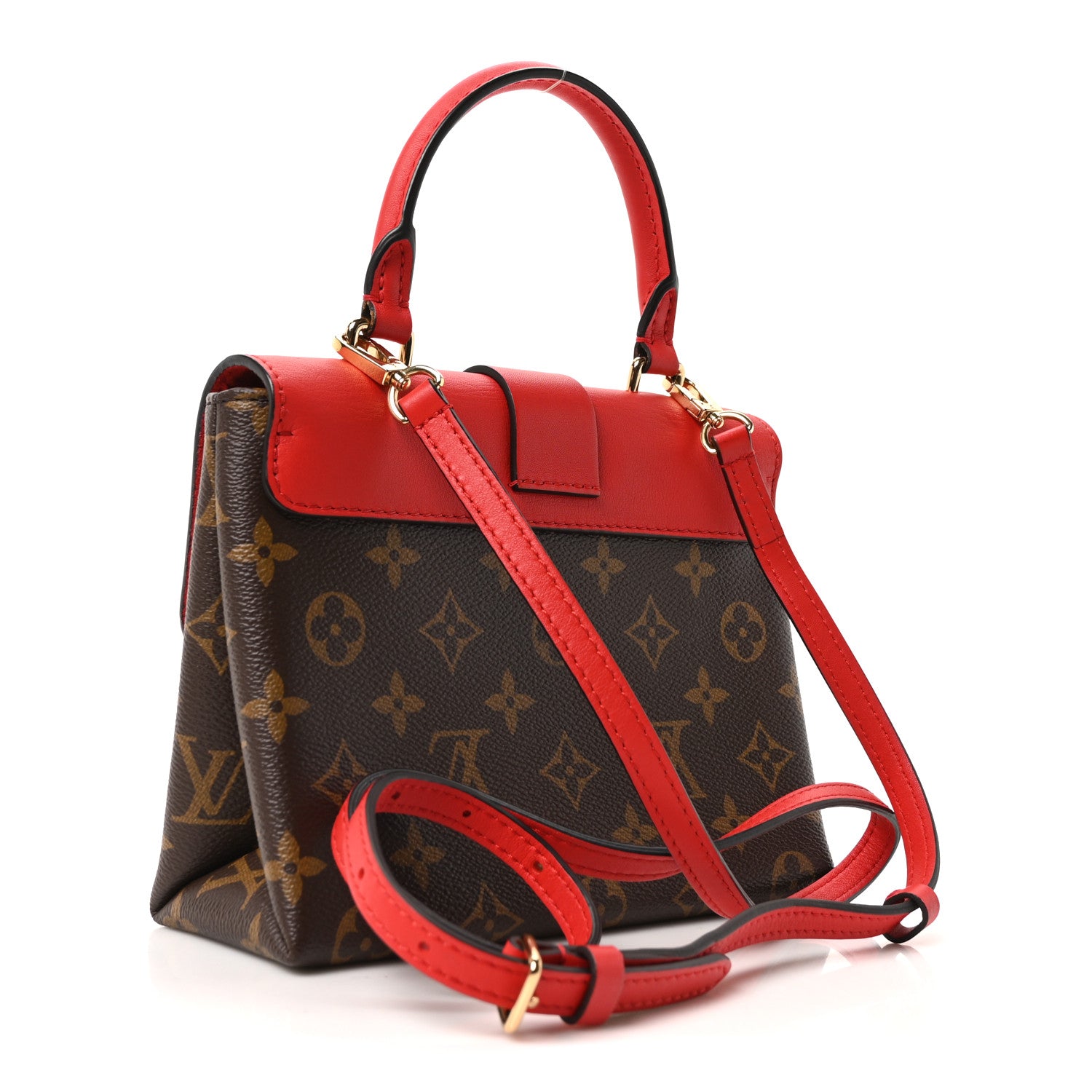 Louis Vuitton Monogram Locky BB Coquelicot 3 of 9