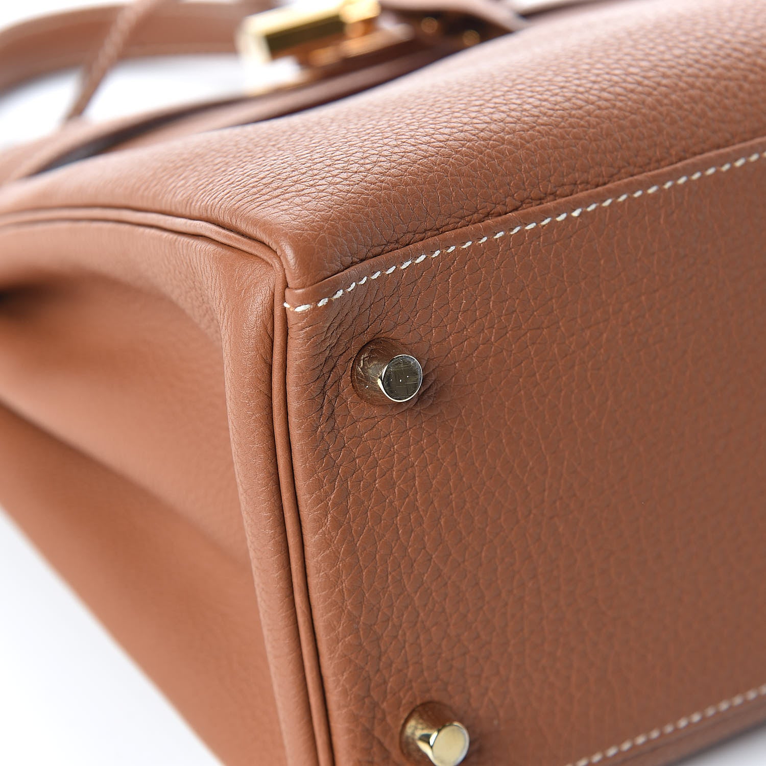 Hermes Togo Kelly Retourne 28 Gold 27 of 34