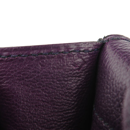Hermes Evercolor Faco Clutch Ultraviolet Black 7 of 7