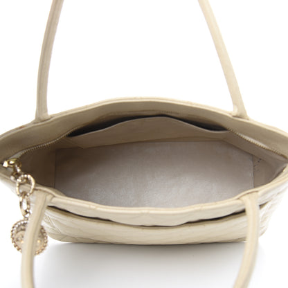 Chanel Caviar Quilted Medallion Tote Light Beige 5 of 17