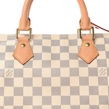 Louis Vuitton Damier Azur Speedy 30 9 of 9