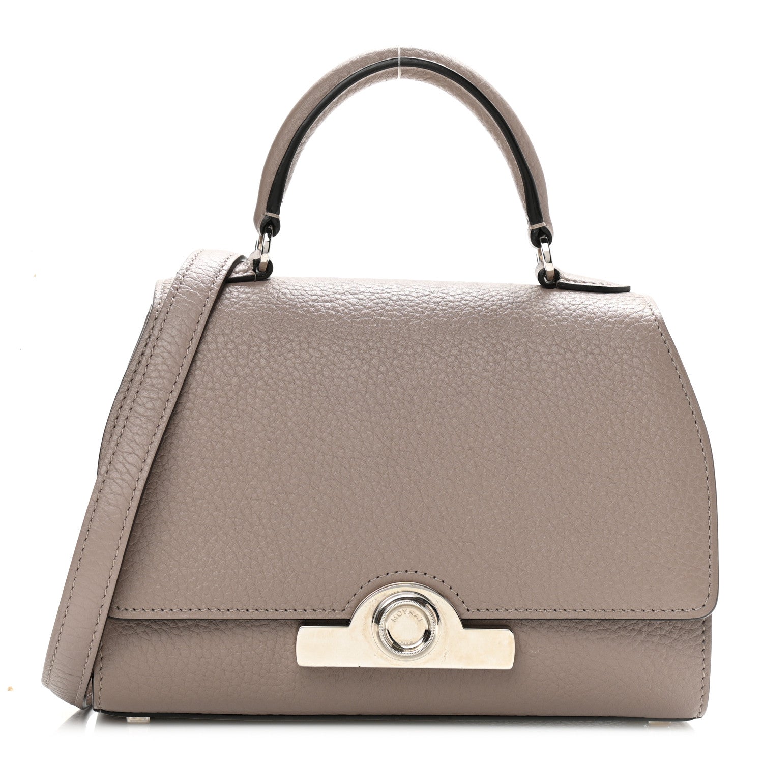 Moynat Taurillon Blush Rejane BB Tourterelle 1 of 9