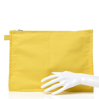 Hermes Cotton Canvas Bora Bora Pouch Set 2 of 13