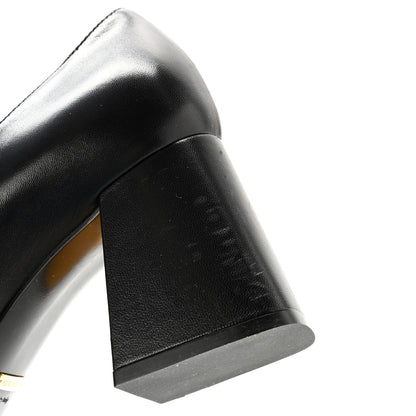 Gucci Malaga Kid Horsebit 75mm Pumps 38 Black 11 of 11