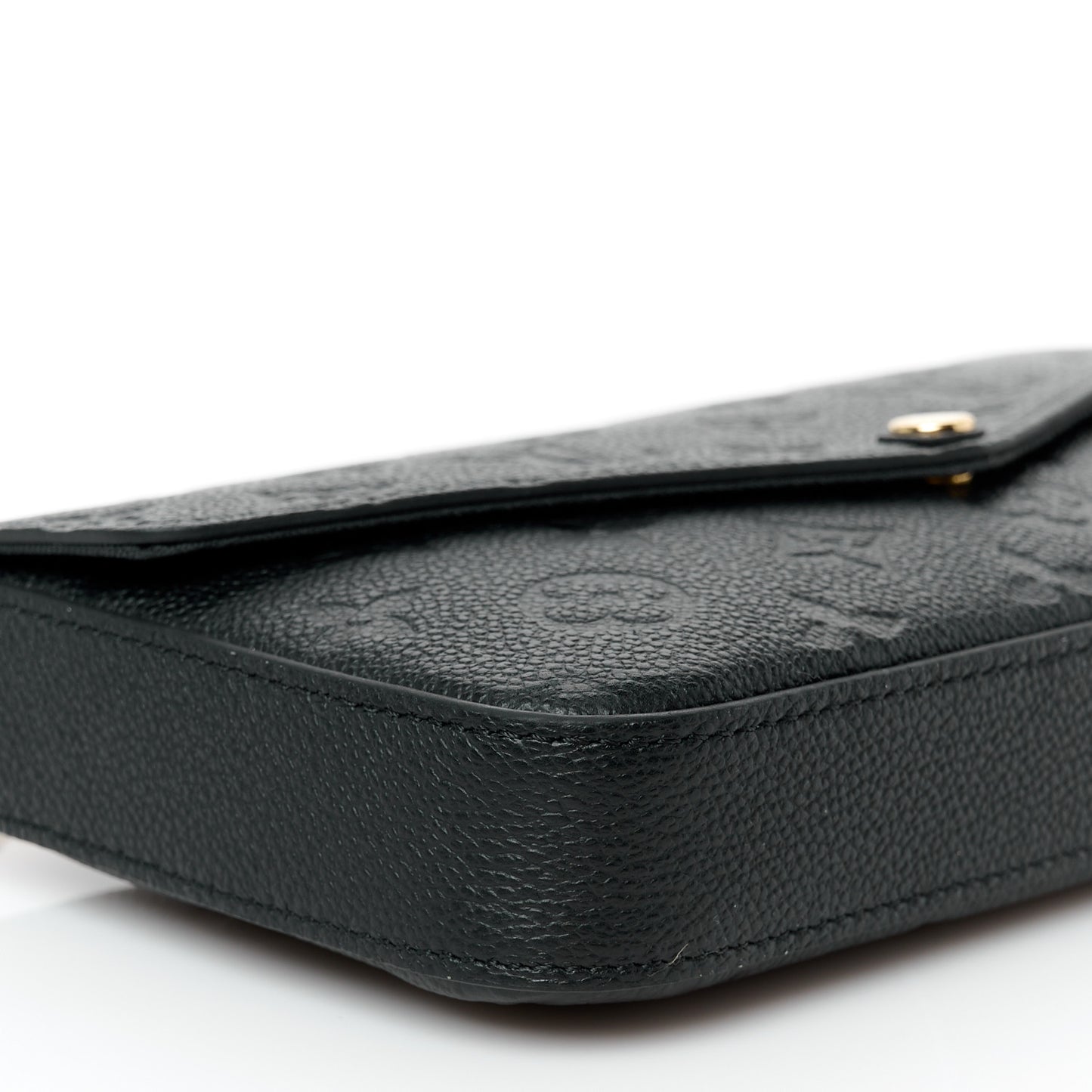 Empreinte Pochette Felicie Chain Wallet Black