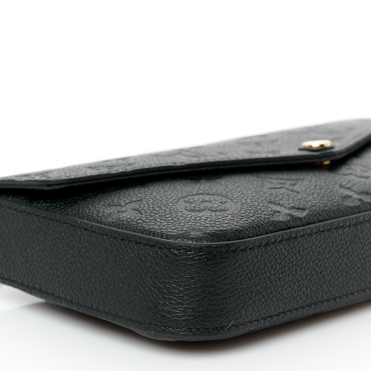 Louis Vuitton Empreinte Pochette Felicie Chain Wallet Black 8 of 10