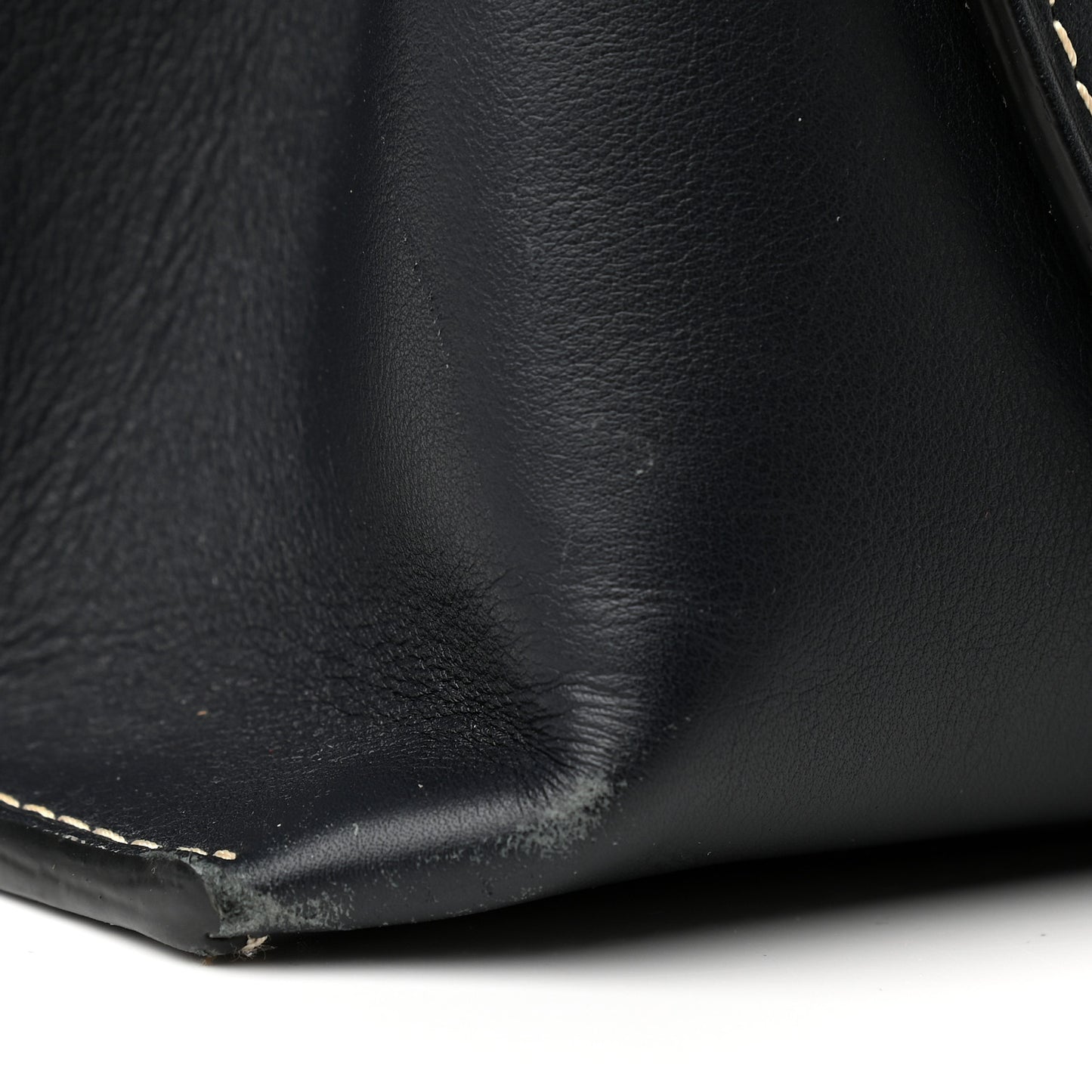 Calfskin Gate Tote Midnight Blue