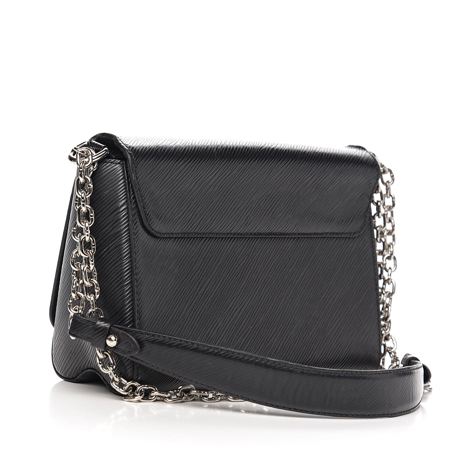 Louis Vuitton Epi Twist Shoulder Bag MM Black 2 of 16