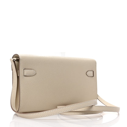 Hermes Epsom Kelly Wallet To Go Craie 3 of 8