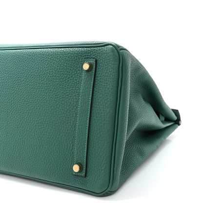 Hermes Togo BIRKIN 35 Malachite 10 of 10
