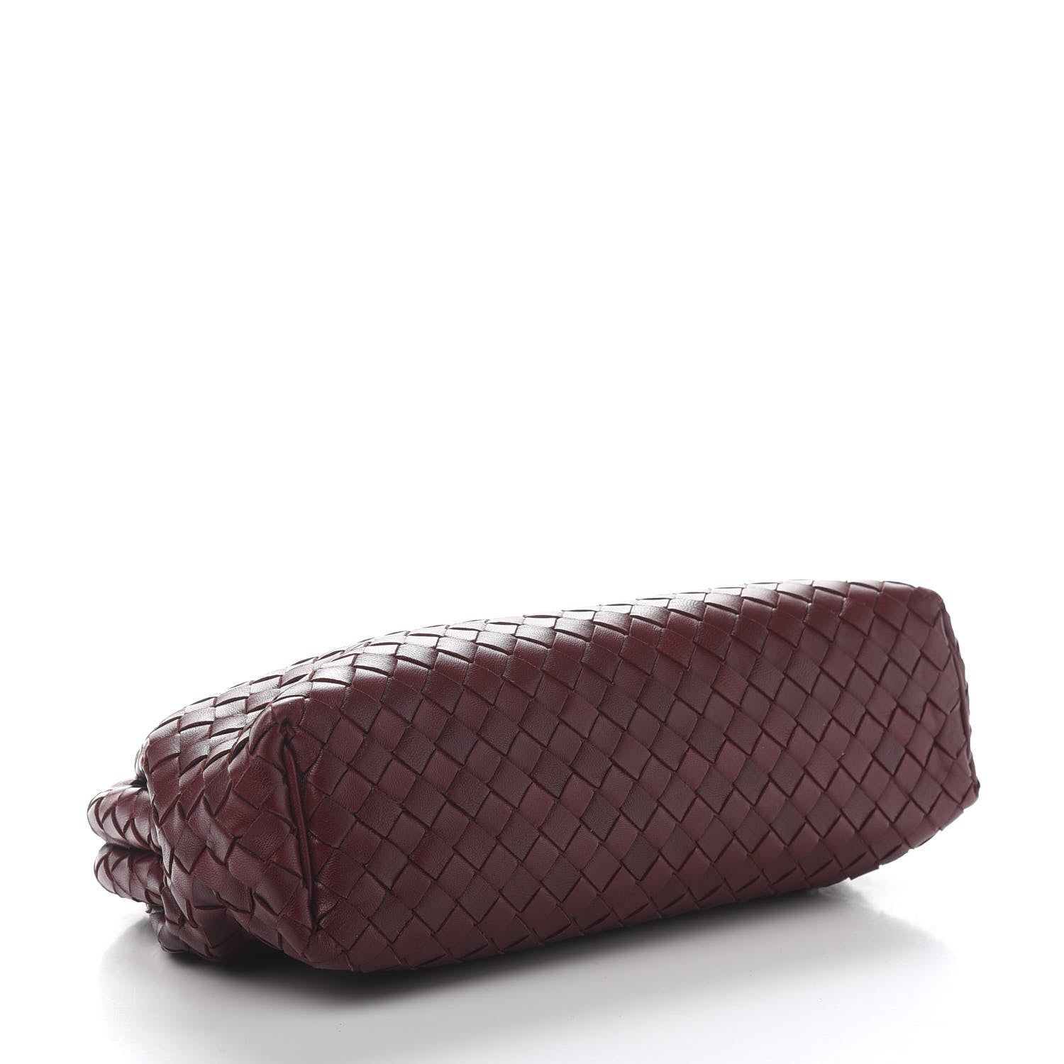 Bottega Veneta Nappa Intrecciato The Lauren 1980 Clutch Gigolo Red 4 of 10