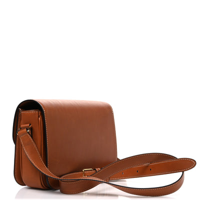 Celine Natural Calfskin Medium Triomphe Tan 3 of 10
