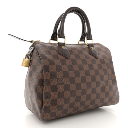 Louis Vuitton Damier Ebene Speedy 25 3 of 14