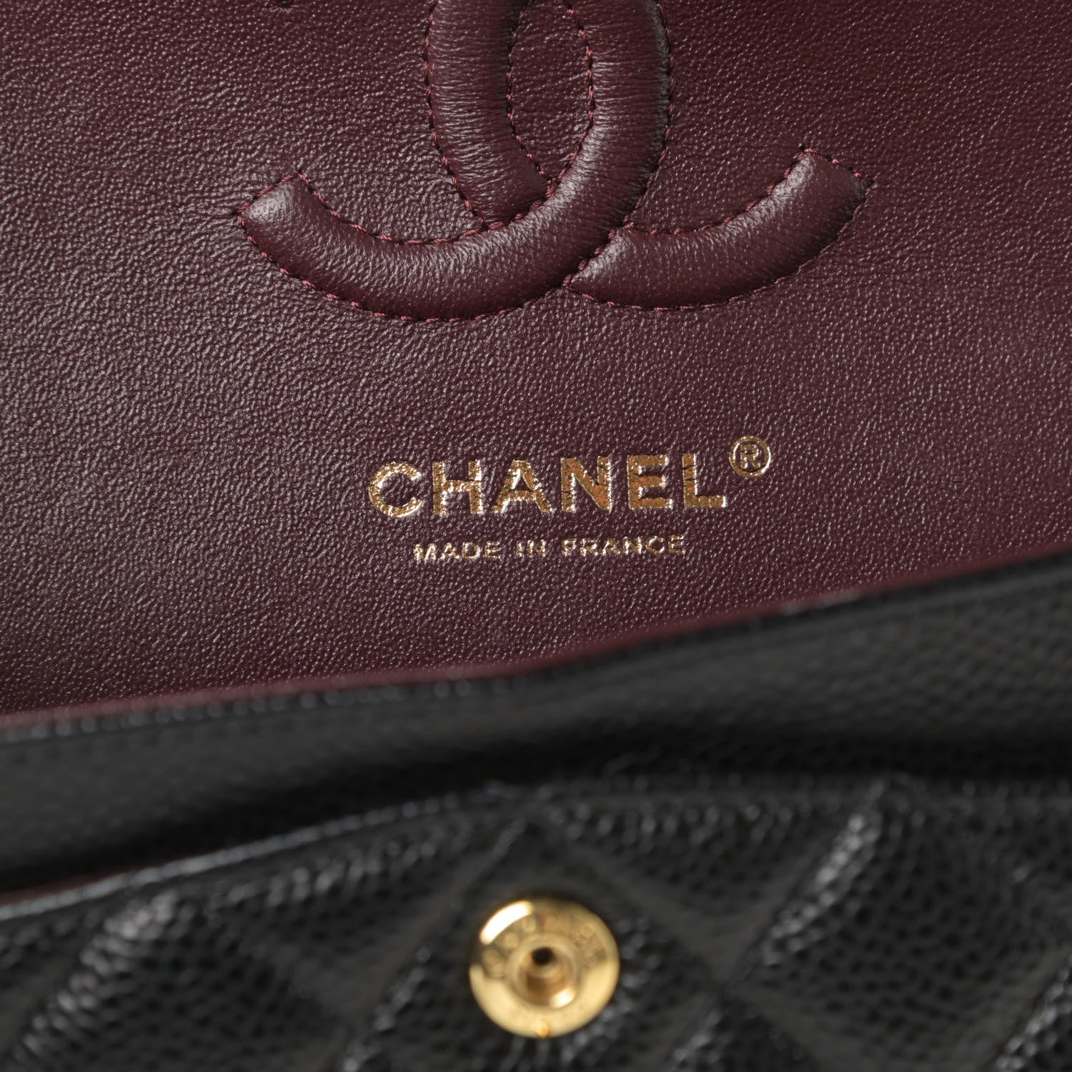 Chanel Caviar Quilted Small Double Flap Black 6 of 13