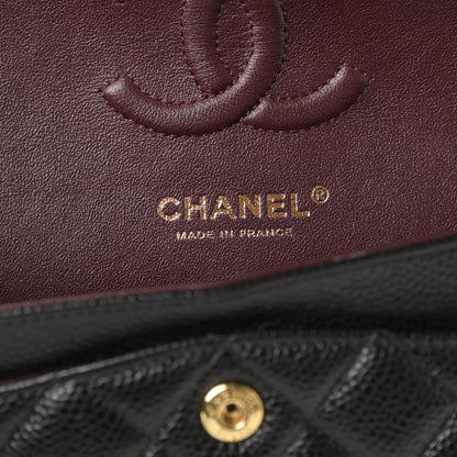 Chanel Caviar Quilted Small Double Flap Black 6 of 13