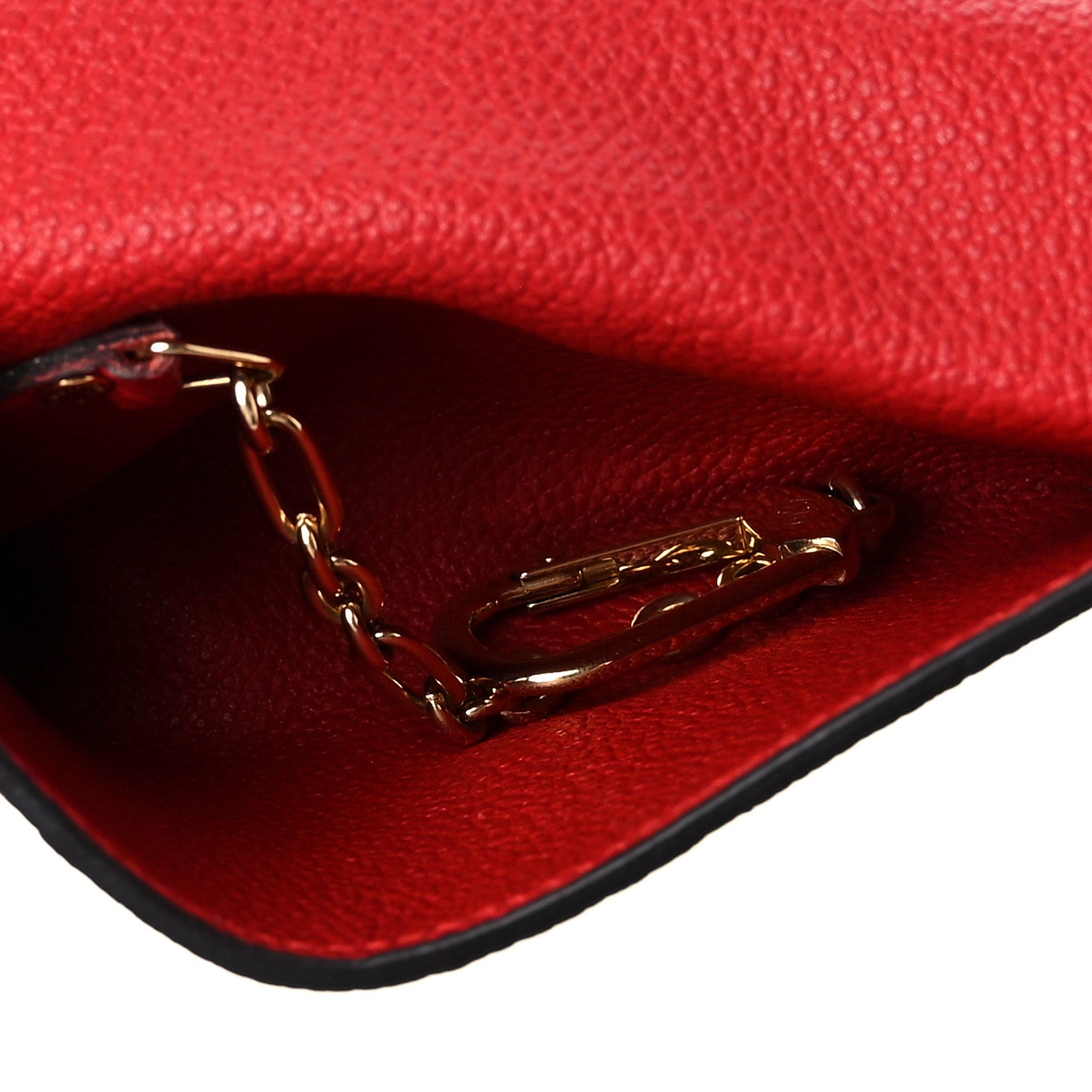 Louis Vuitton Empreinte Key Pouch Cherry 5 of 8