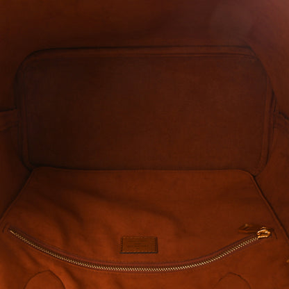 Louis Vuitton Empreinte Monogram Giant Neverfull MM Cognac 6 of 11