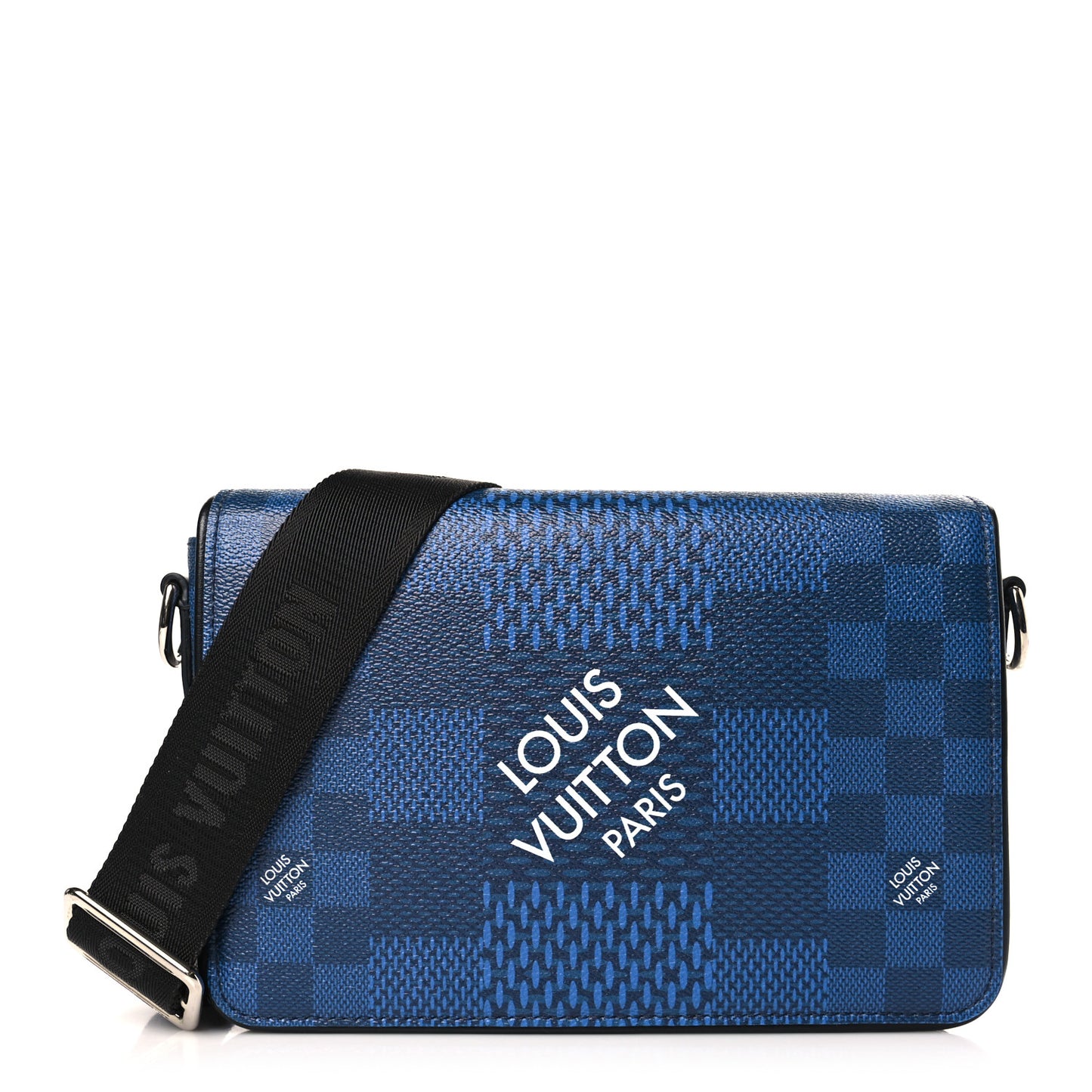 Damier 3D Studio Messenger Navy