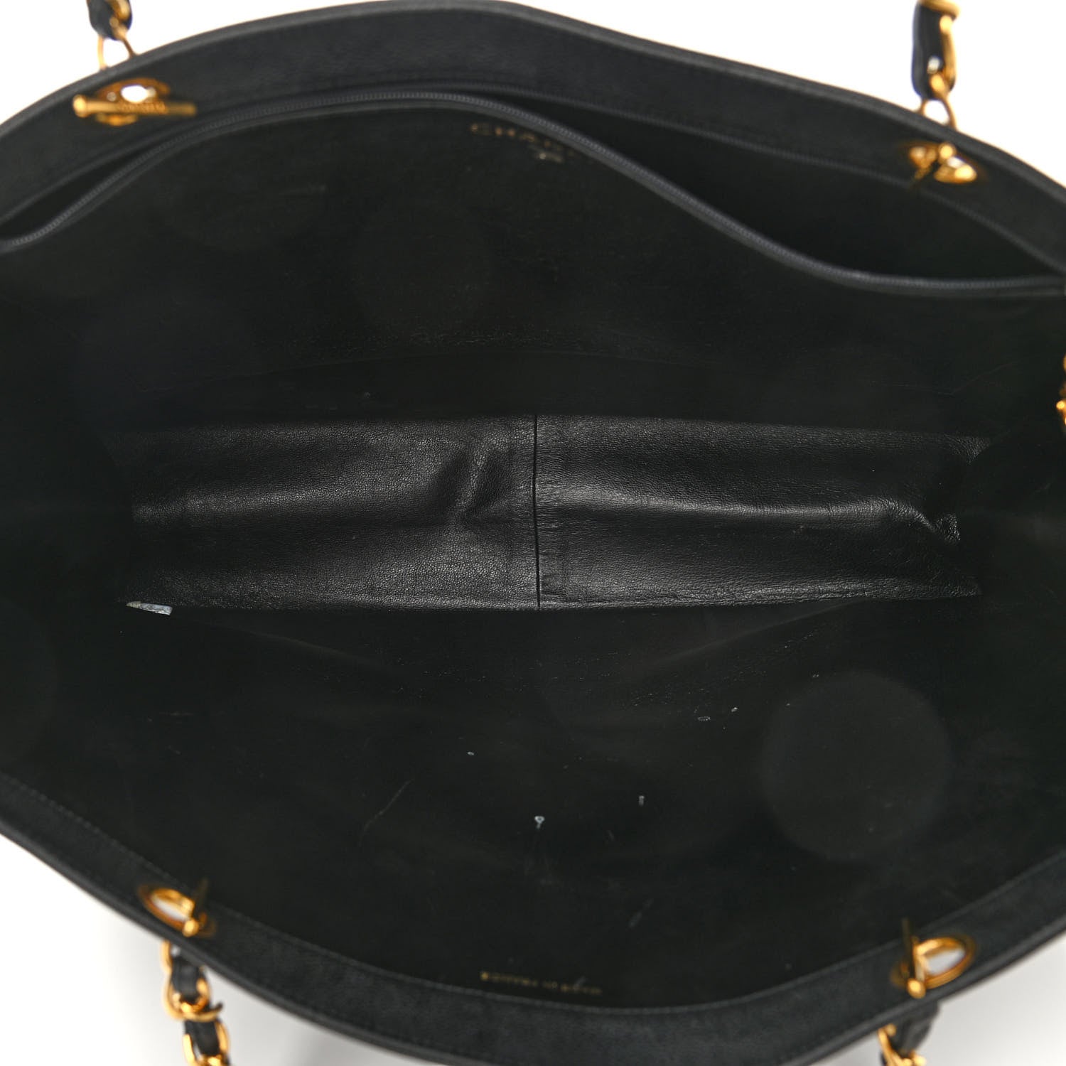 Chanel Caviar CC Tote Black 4 of 14