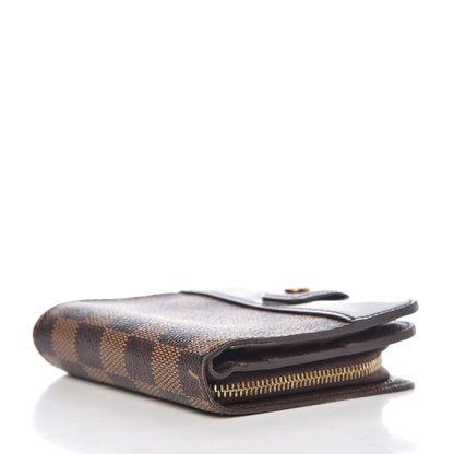 Louis Vuitton Damier Ebene Zippe Zipped Compact Wallet 4 of 11