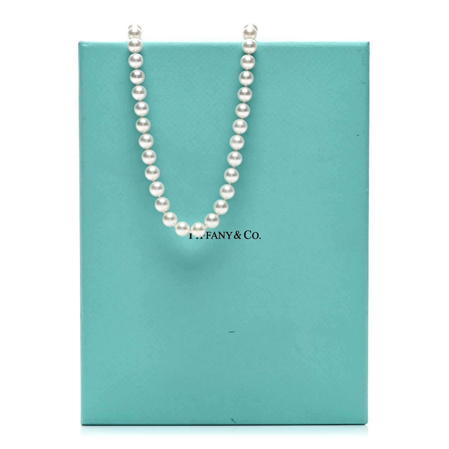 18K White Gold Akoya Cultured Pearl 7-7.5mm Essential Necklace