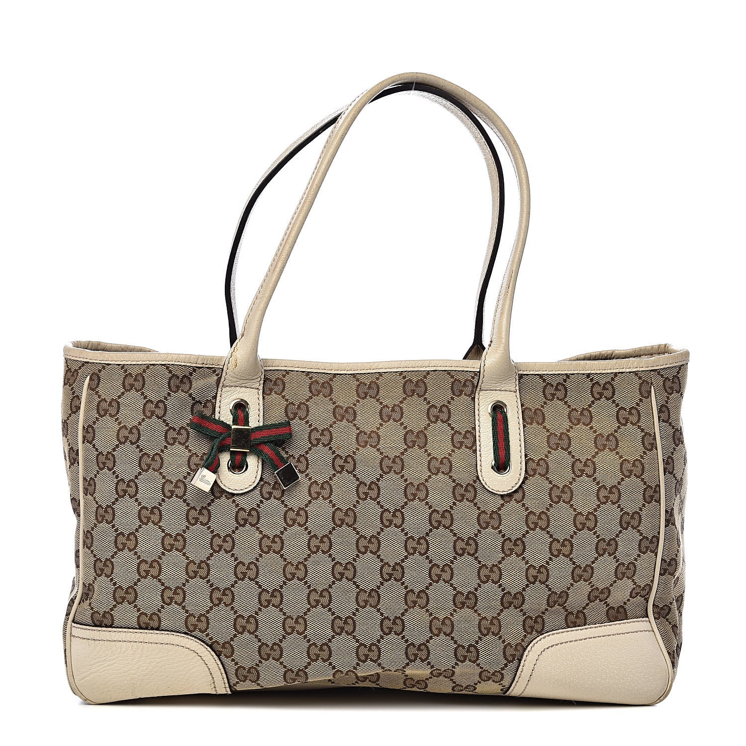 Gucci Monogram Medium Princy Tote Off White 1 of 16