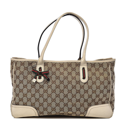 Gucci Monogram Medium Princy Tote Off White 1 of 16