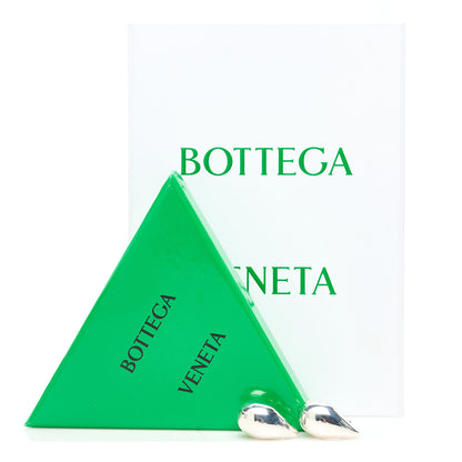 Bottega Veneta Sterling Silver Small Drop Earrings 5 of 5