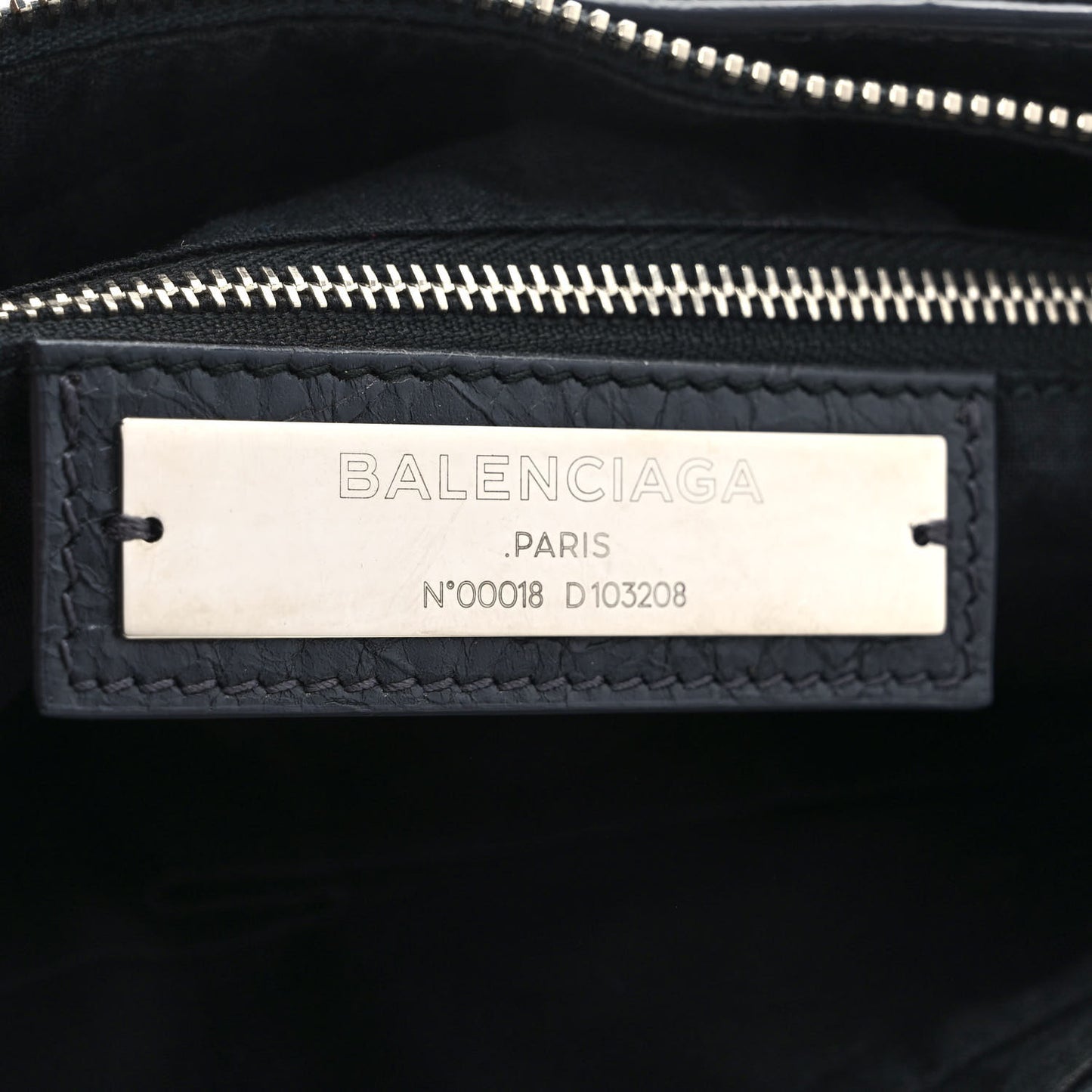 Agneau Classic Silver Hardware First Gris Fossile