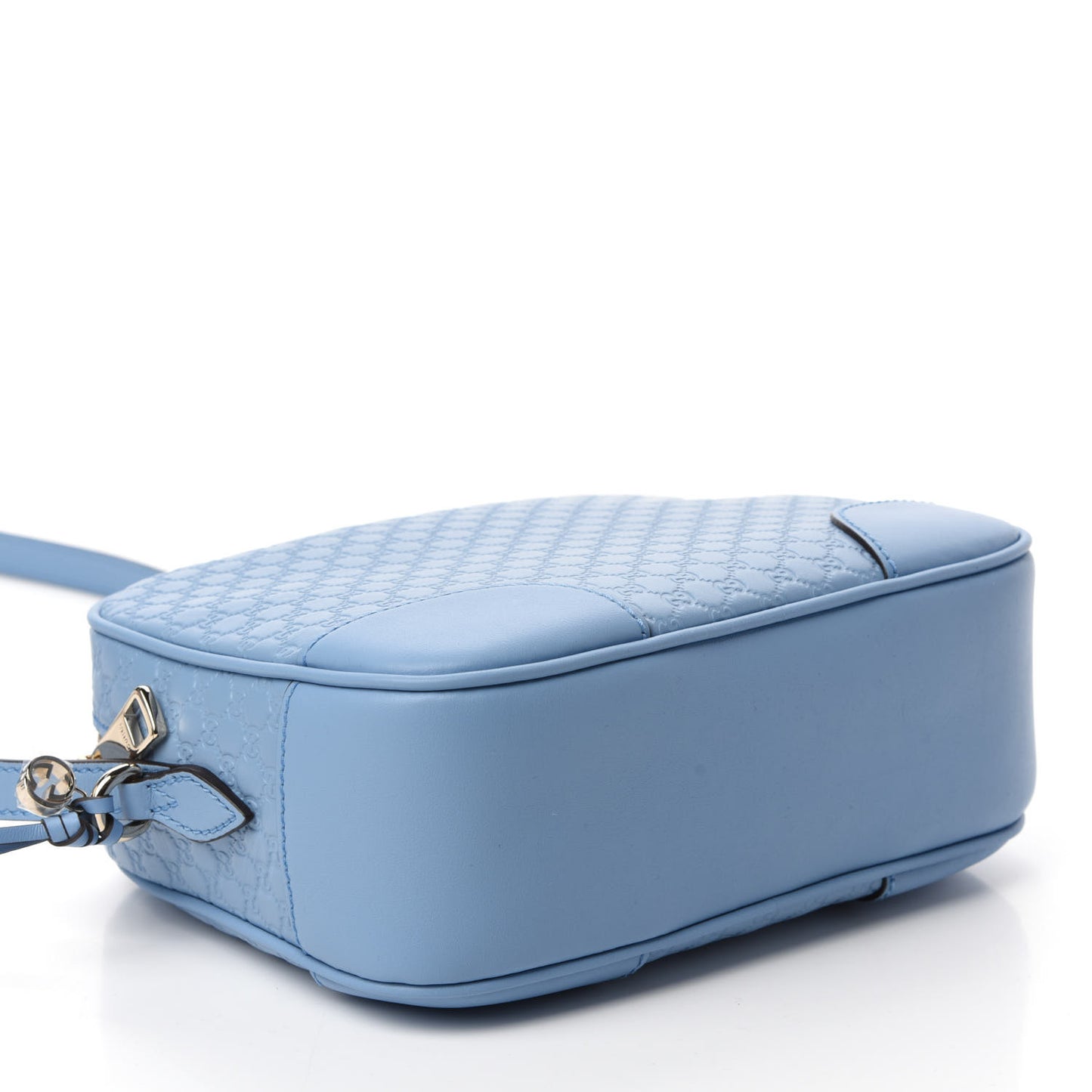 Microguccissima Mini Bree Messenger Bag Mineral Blue