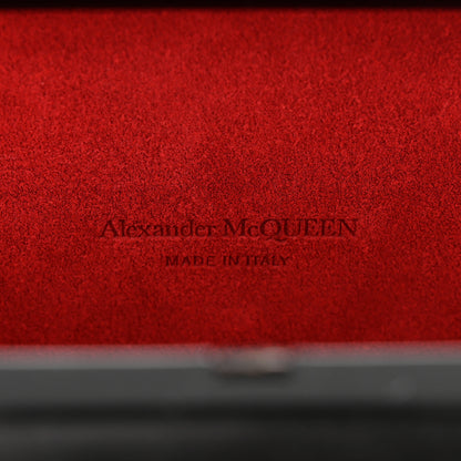Alexander McQueen Silk Knucklebox Clutch Black 5 of 9