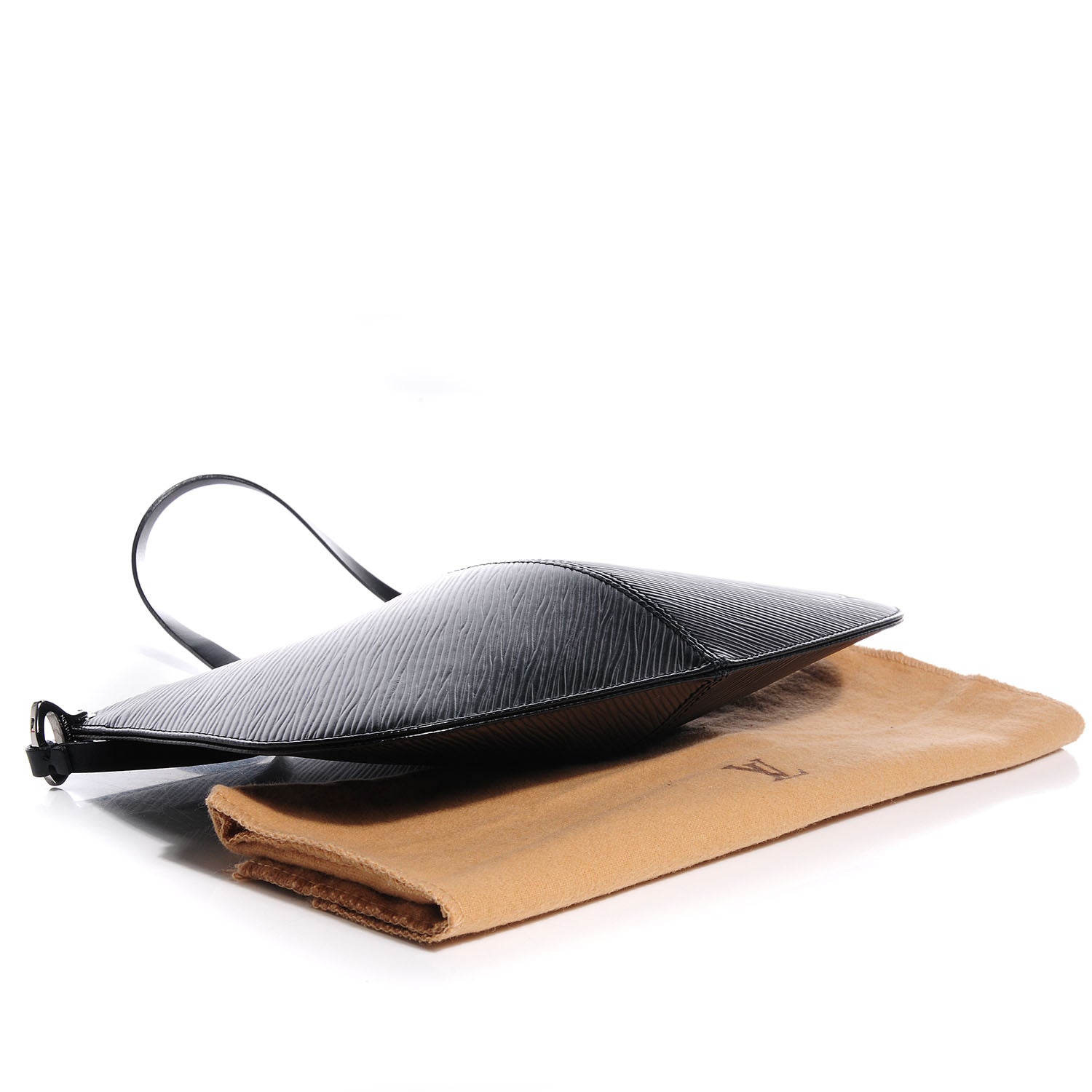 Louis Vuitton Epi Demi Lune Pochette Black 4 of 7