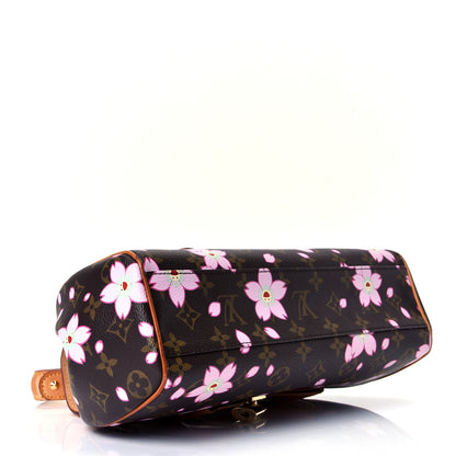 Louis Vuitton Monogram Cherry Blossom Sac Retro Bag Brown 3 of 4