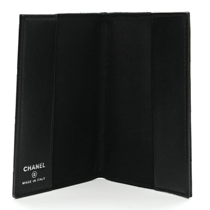 Chanel Patent Quilted Travel Wallet Black 9 of 14