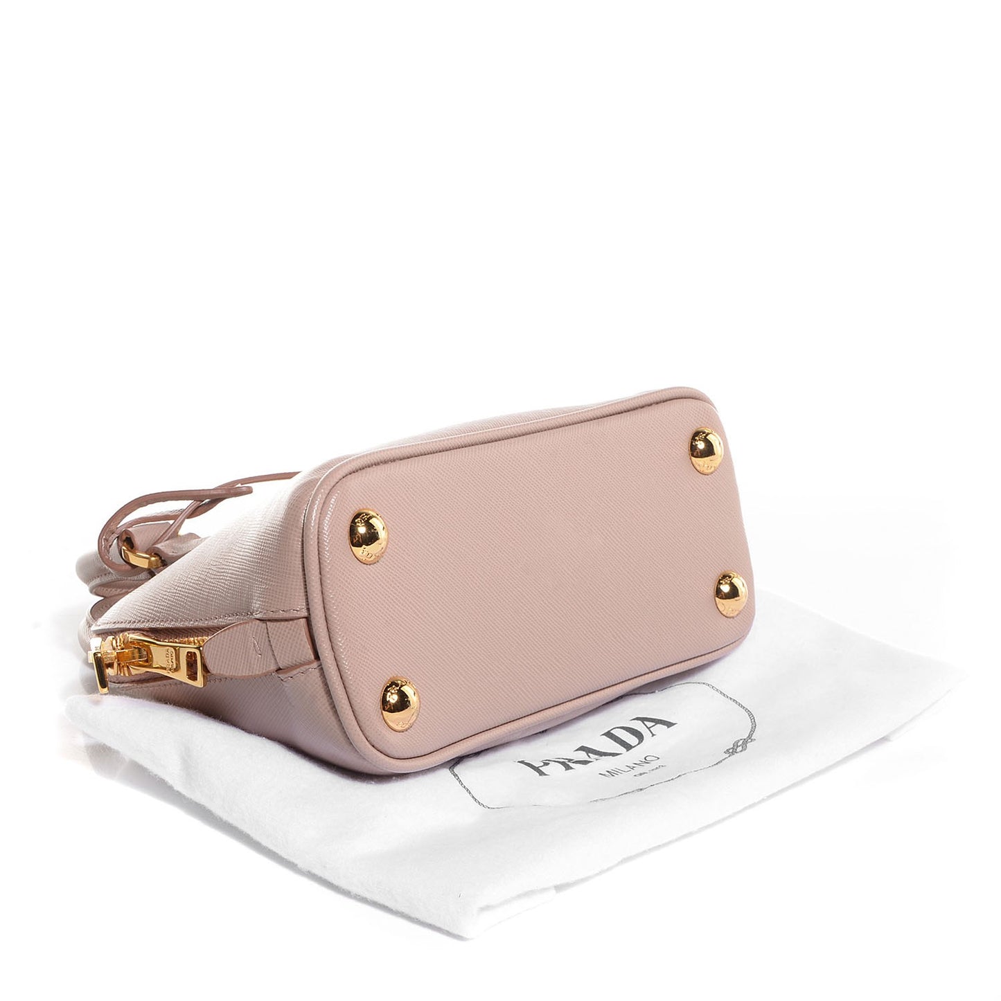 Saffiano Lux Mini Promenade Tote Cammeo