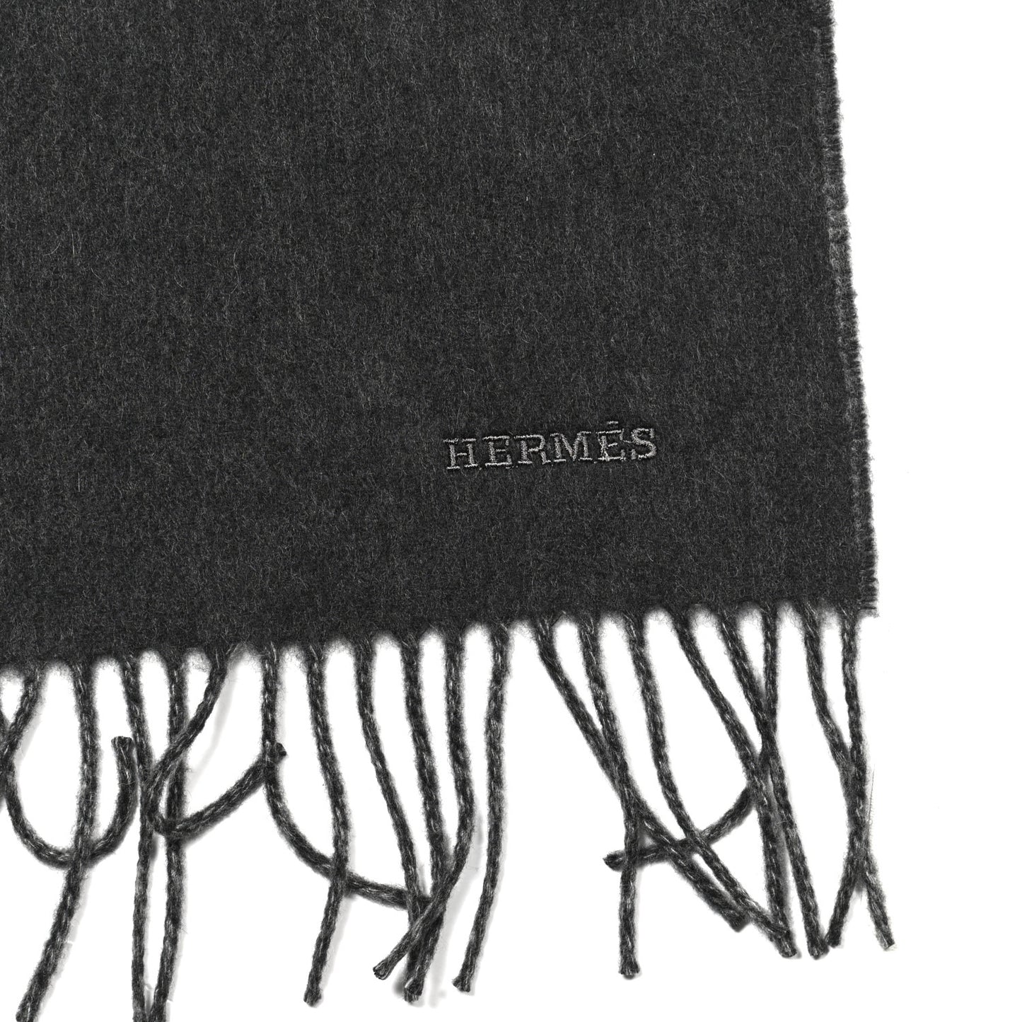Cashmere Fringe Double Face Scarf