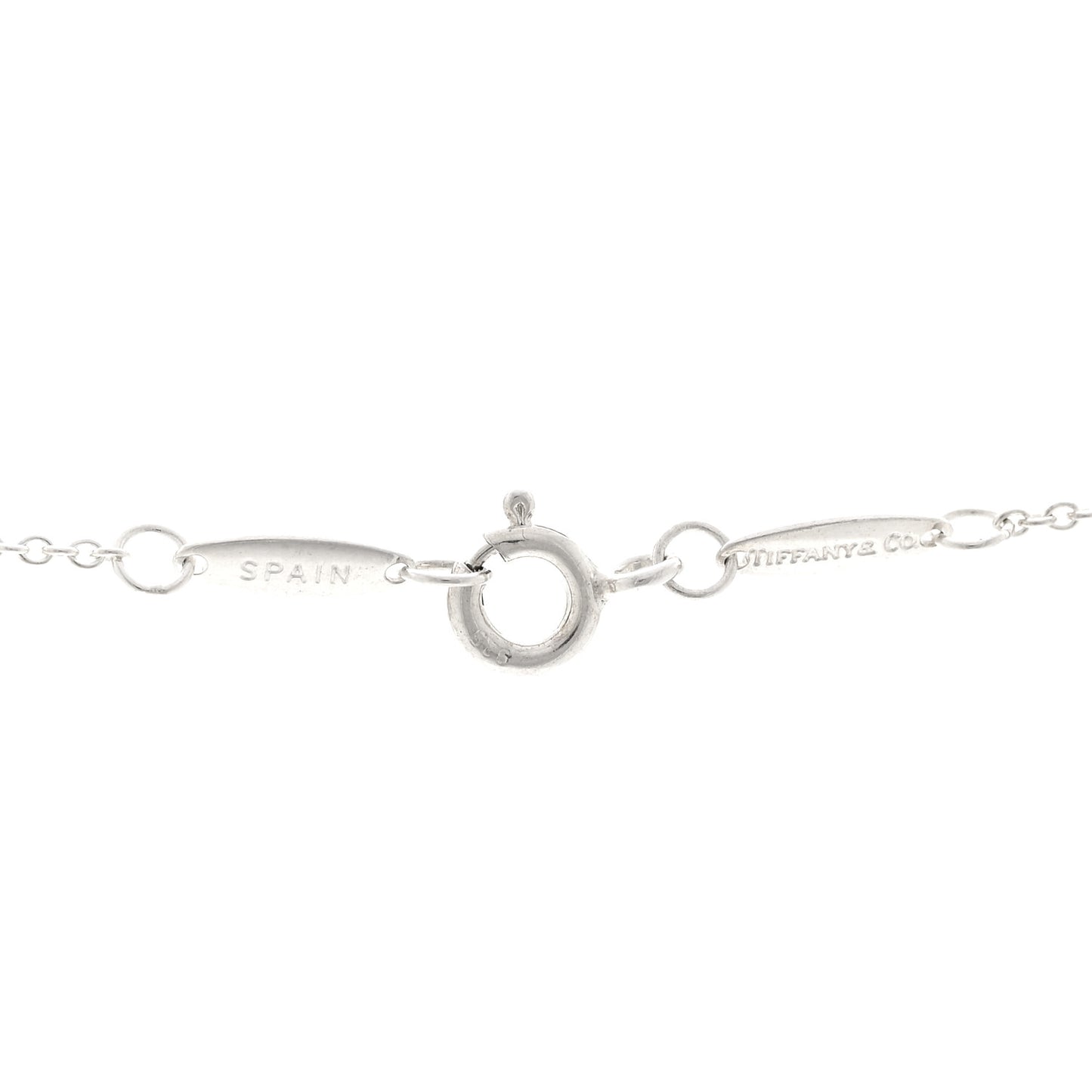 Sterling Silver Small Elsa Peretti Bottle Pendant Necklace