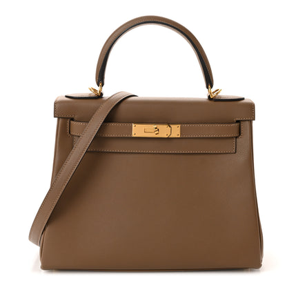 Hermes Evercolor Kelly Retourne 28  Beige De Weimar 1 of 11
