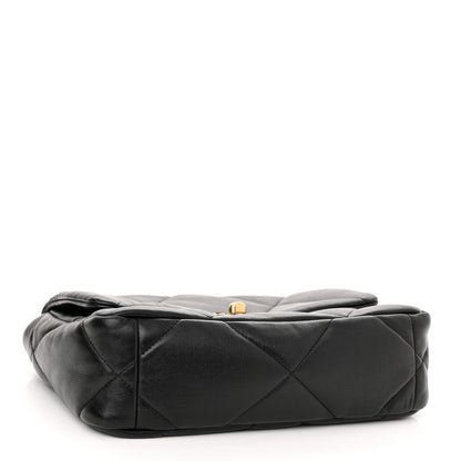 Chanel Goatskin Quilted Medium Chanel 19 Flap Black 4 of 11
