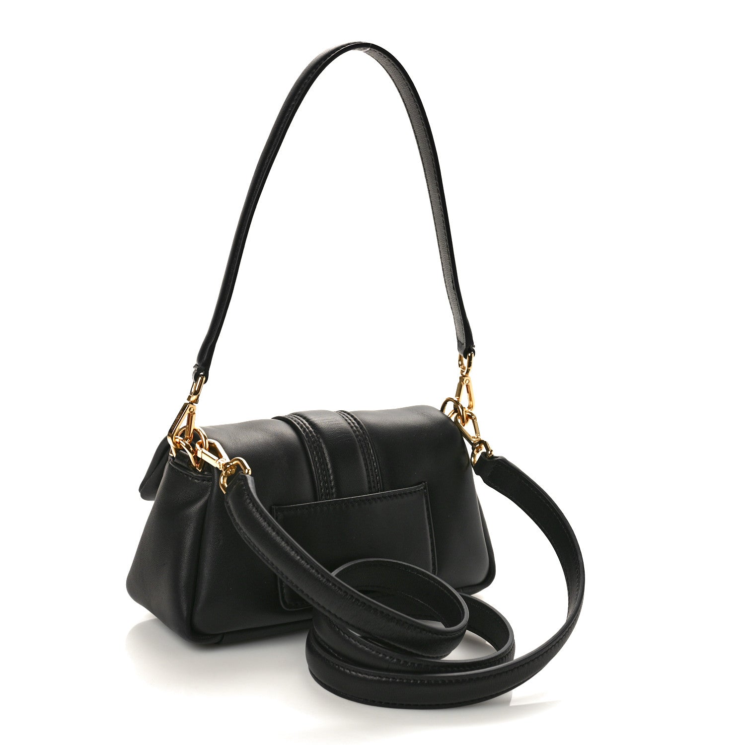 Jacquemus Padded Lambskin Le Petit Bambimou Black 3 of 8