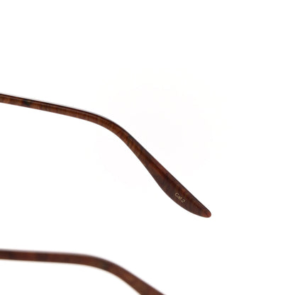 Gucci Crystal Square Frame GG Sunglasses GG0733S Green Brown 7 of 11