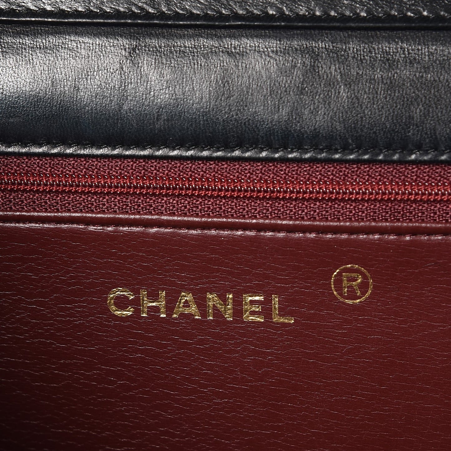 Lambskin Quilted Small Single Flap Black