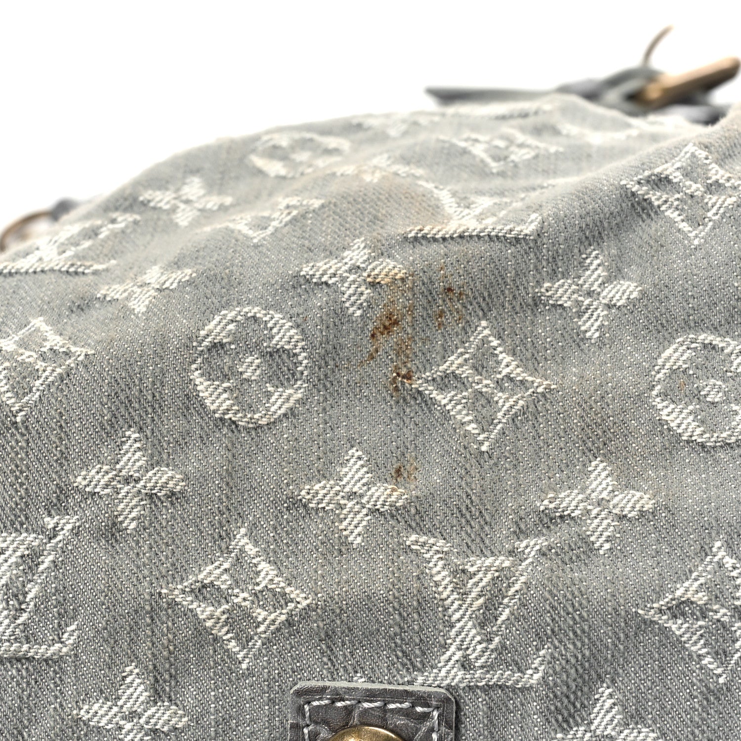 Louis Vuitton Denim Neo Cabby MM Grey 9 of 14