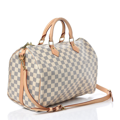 Louis Vuitton Damier Azur Speedy Bandouliere 35 3 of 8