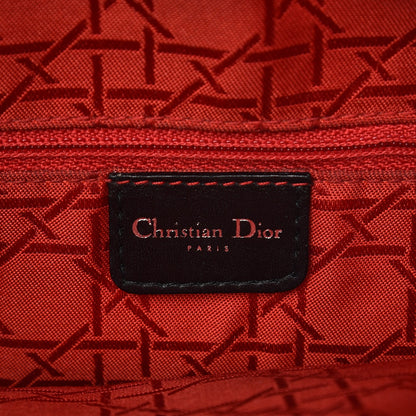 Christian Dior Lambskin Cannage Large Lady Dior Black 6 of 18